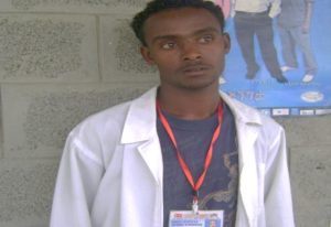 Alemu Ggiorgis, from Rhaiya Health Center in Ethiopia