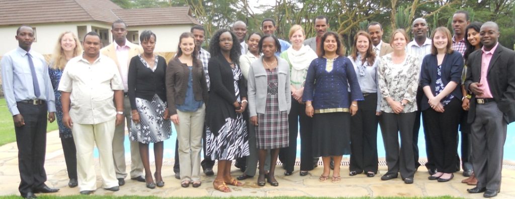 SC4CCM teams from Malawi, Ethiopia, Rwanda, Kenya and DC meet in Naivasha